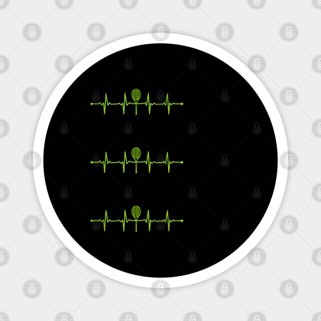 Tennis Lover Magnet by BlackMeme94